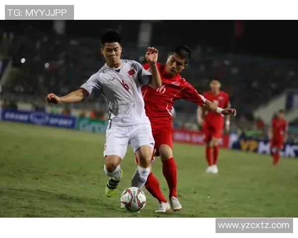 越南与朝鲜展开友谊赛激烈对抗球员们展现精彩技艺与团队精神